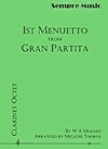 1st Menuetto from Gran Partita by Wolfgang Amadeus Mozart