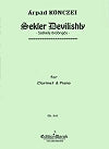 Sekler Devilishly (Székely ördöngös) for Clarinet and Piano by Árpád Könczei