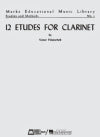12 Etudes for Clarinet by Victor Polatschek