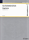 Sutermeister Capriccio for Solo Clarinet in A by Heinrich Sutermeister