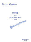 Suite for Clarinet Solo Op. 74 by Egon Wellesz