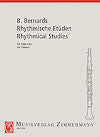 Rhythmical Studies (Rhythmische Etüden) for Clarinet by B. Bernards