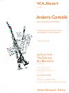Mozart Andante Cantabile KV 545 for clarinet and piano
