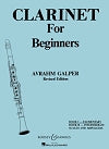 Clarinet for Beginners Book I Elementary by Avrahm Galper
