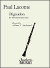 Rigaudon for Clarinet and Piano by Paul Lacome