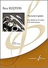 Nocturne et Presto for Clarinet and Piano by Rene Ruijters