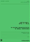 10 Small Exercises for Clarinet and Piano by Rudolf Jettel