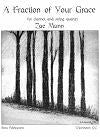 A Fraction of Your Grace for clarinet and string quartet by Zae Munn
