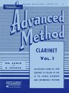 Rubank Advanced Method Clarinet Vol. 1 by Wm. Gower and H. Voxman