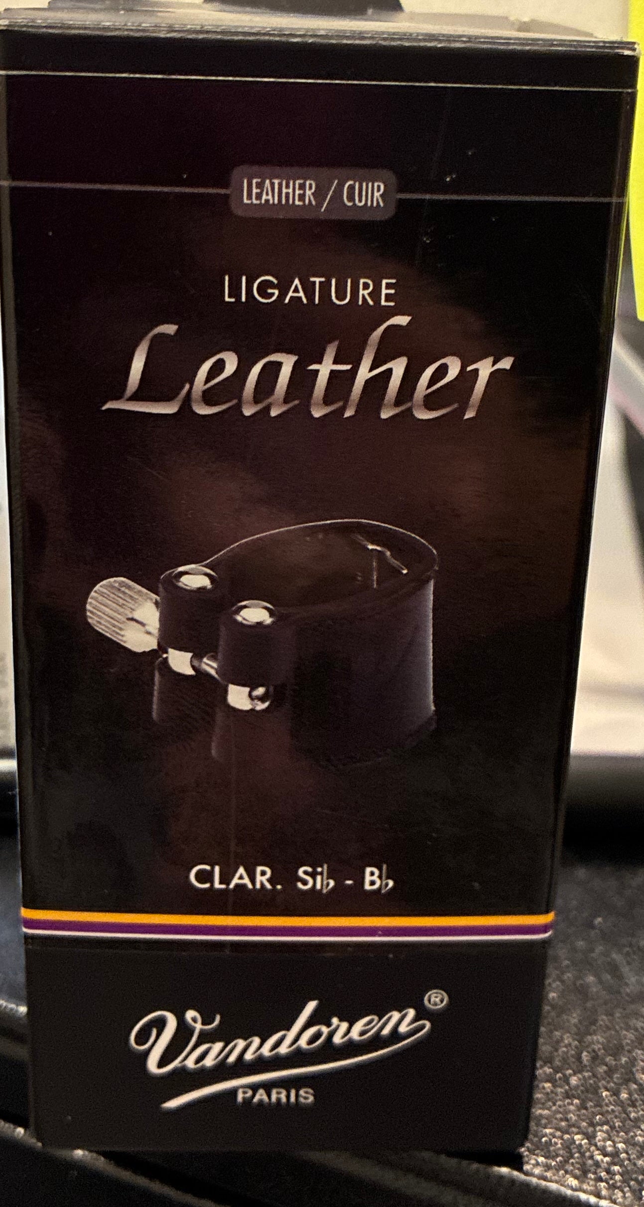 Vandoren Bb Clarinet Ligature Leather LC21P