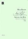 Sonate in A-flat major Op. 49/1 for Clarinet and Piano by Max Reger
