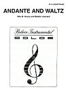 Andante and Waltz for Clarinet and Piano by Nilo W. Hovey and Beldon Leonard