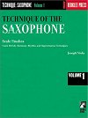 Technique of the Saxophone Vol. 1, Scale Studies by Joseph Viola