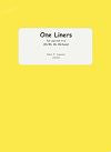 One Liners for Clarinet Trio by Eric P. Mandat