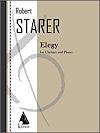 Elegy for Clarinet and Piano by Robert Starer