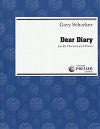 Dear Diary for Clarinet and Piano by Gary Schocker