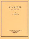 Claribel for Clarinet and Piano by Eugene Bozza
