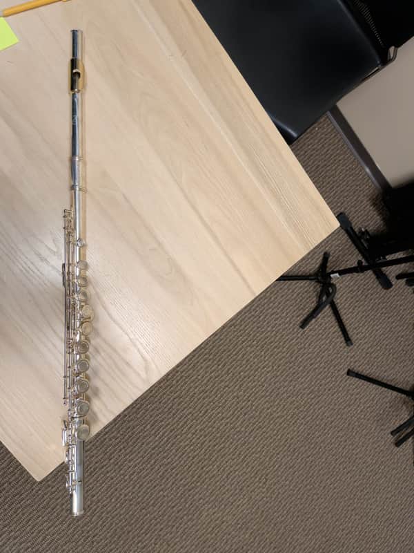 Gemeinhardt 72SP 2009 - Silver-plated Student-model Flute with B-foot and with Case and Cover