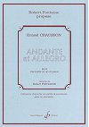 Andante and Allegro for clarinet with piano accompaniment by Ernest Chausson