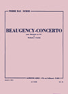 Beaugency-Concerto for Clarinet in B-flat and Orchestra (Piano Reduction) by Pierre Max Dubois