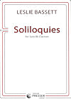 Soliloquies for solo B-flat clarinet by Leslie Bassett