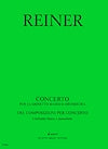 Concerto for Bass Clarinet and Orchestra (Piano Reduction) by Karel Reiner