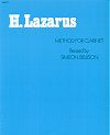 Lazarus Method for Clarinet Part I by Henry Lazarus