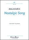 Nostalgic Song for clarinet and piano by Béla Kovács
