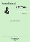 Studie for Clarinet by Gaetano Donizetti with piano accompaniment by Bela Kovacs