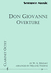 Don Giovanni Overture for Clarinet Octet by W.A. Mozart