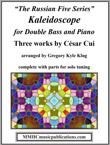 Cesar Cui, Kaleidoscope, Three works by Cui (E-Book)