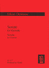 Sonate for Clarinet (solo) by Edison Denissow