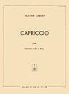 Capriccio for Clarinet in B-flat and Piano by Claude Arrieu
