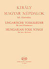 Hungarian Folk Songs for two clarinets by Laszlo Kiraly