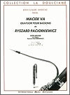 Maciek Va for Bassoon Quartet by Ryszard Paciorkiewicz