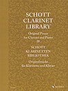 Schott Clarinet Library Original Pieces for Clarinet and Piano