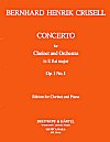 Concerto for Clarinet in E-flat major No. 1 Op. 1 Piano Reduction by Bernhard Henrik Crusell