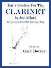 Daily Studies for the Clarinet by Joe Allard