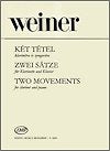 Két Tétel (Two Movements) for Clarinet and Piano by Leó Weiner