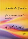 Sonata da Camera for unaccompanied clarinet by Paul Harris