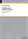 7 Balkan Dances for Clarinet, Violoncello and Piano by Marko Tajcevic