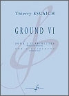 Ground VI for 2 Clarinets (B-flat and A) by Thierry Escaich