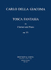 Tosca Fantasia Op. 171 for Clarinet and Piano by Carlo Della Giacoma