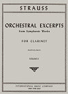 Strauss, R. Orchestral Excerpts from Symphonic Works Vol. II for Clarinet edited by Franz Bartholomey
