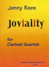 Joviality for Clarinet Quartet by Jenny Rees
