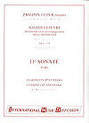 11th Sonate for Clarinet and Piano by Jean Xavier Lefevre