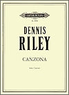 Canzona for Solo Clarinet by Dennis Riley