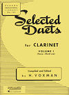 Selected Duets for Clarinet Vol. 1 Easy-Medium