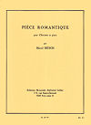 Pièce Romantique for Clarinet and Piano by Marcel Bitsch