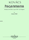 Paganiniana for clarinet trio by Béla Kovács
